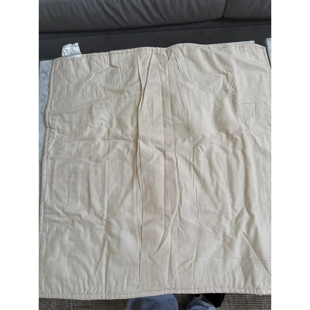 Pottery Barn Penelope Handcrafted Quilted Euro Sham Warm Multi Floral 26x26